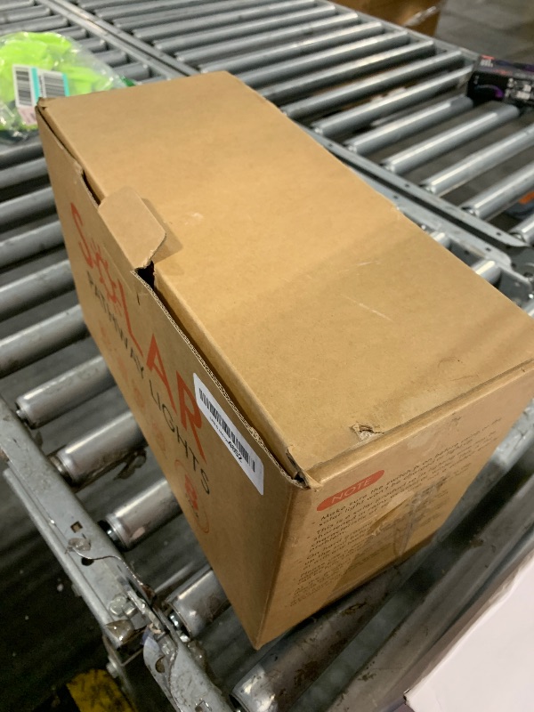 Photo 1 of ***used***BITPOTT Bright Solar Pathway Lights Outdoor, 8 Pack Solar Garden Lights for Outside Waterproof IP65, Auto On/Off Outdoor Light for Yard Garden Lawn Walkway Driveway Landscape Lighting