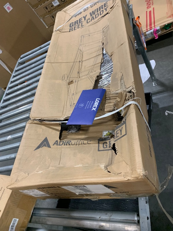 Photo 1 of ***MISSING WHEELS, SELLING FOR PARTS***AdirPro Transportable Multiple Axle Cable Caddy - Multi-Spool Wire Rack Dispenser - Easy Use Cable Holder & Distribution - For Workplace Efficiency