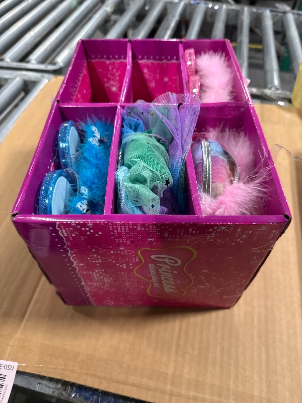 Photo 1 of *** IMCOMPLETE SET***Princess Dress Up Shoes Set, Girls Dress Up Toys Toddler Jewelry Boutique Kit, 3 Themes of Unicorn Mermaid Ice Princess Costumes Set, Pretend Play Gifts for Little Girls Aged 3-6 Years Old