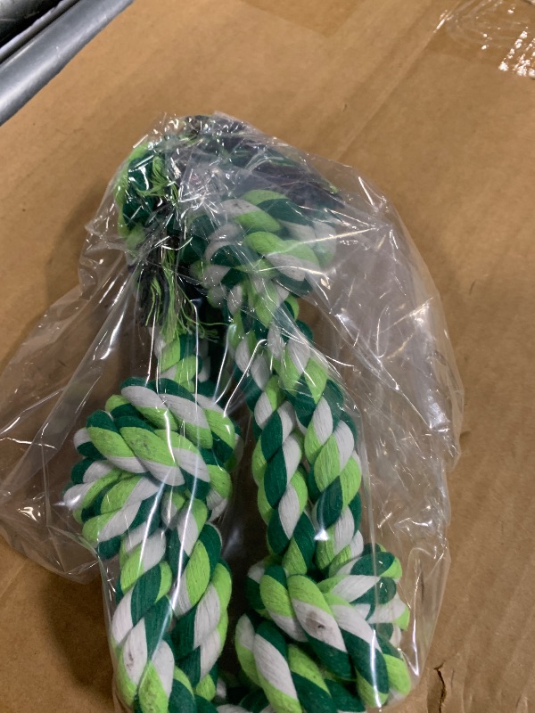 Photo 1 of [3 Pack] Dog Rope Toys for Large and Medium Aggressive Chewers, Nearly Indestructible Rope Chew Toys, Heavy Duty 100% Cotton Tug of War Dog Toy for Boredom, Teeth Cleaning