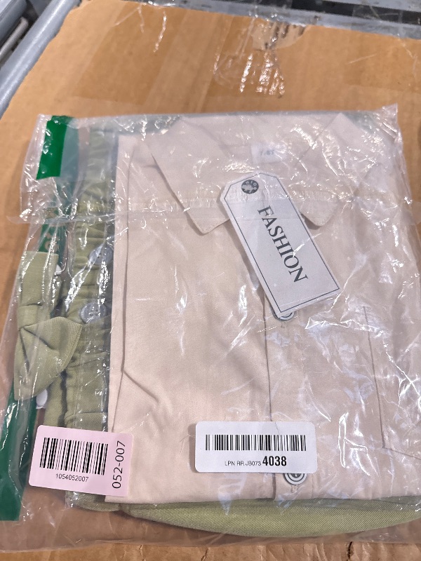 Photo 1 of * SIZE 7-8T** WESIDOM Toddler Boy Clothes Suit Formal Dress Shirt+Bowtie+Vest+Boutonniere+Suspender Pants Boys Gentleman Outfits Set Light Green