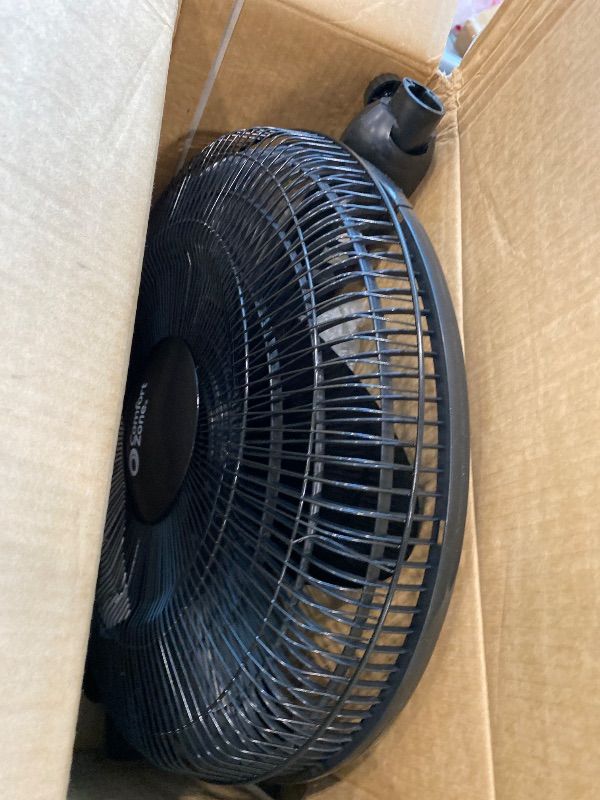 Photo 1 of *Untested*
Comfort Zone Electric Oscillating Pedestal Fan, Stand Fan, 16 inch, 3 Speed, 90 Degree Oscillating Head, Adjustable Height and Tilt, Airflow 7.48 ft/sec, Ideal for Home, Bedroom & Office, CZST161BTEBK