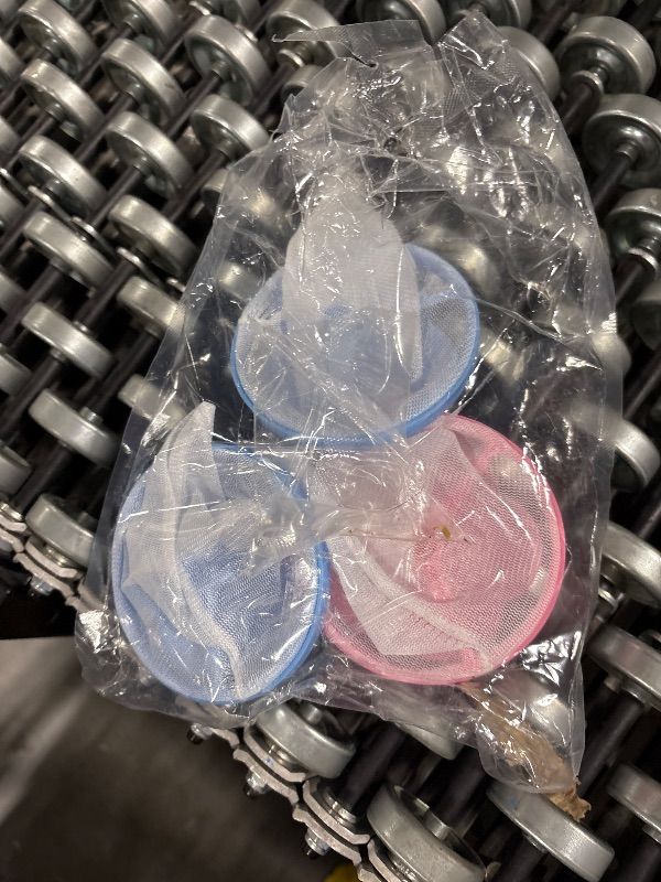 Photo 1 of **MISSING ONE PINK **
Pet Hair Remover for Laundry,Lint Catcher for Laundry,Washing Machine Floating Lint Mesh Bag,Reusable Household Hair Filter Washer Lint Trap Net Pouch 4 Pieces