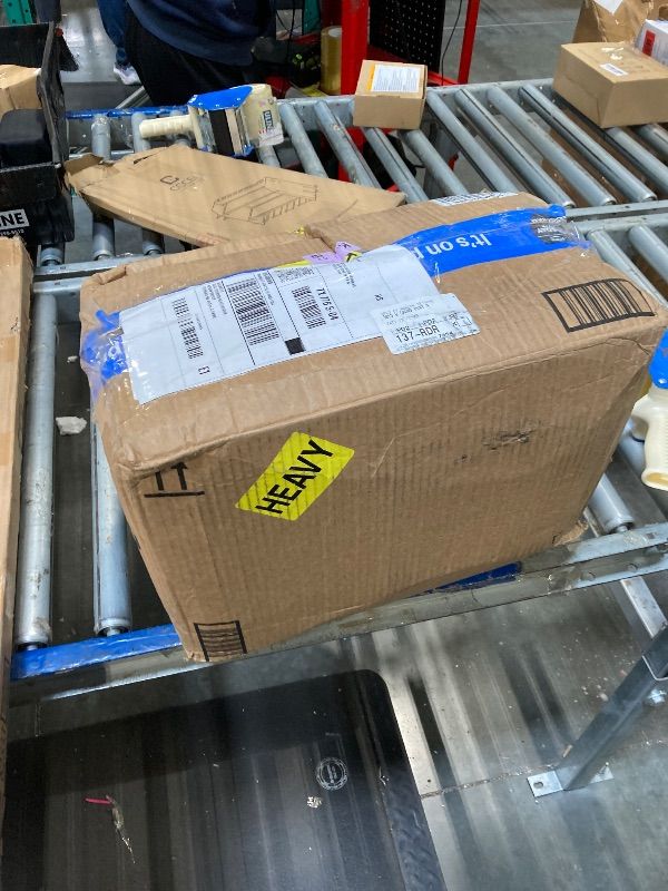 Photo 1 of **2 pack of a set of 2 (4 dumbells total)**  RBX 5LB Hexagonal Dumbbell Set, Roll-Proof Vinyl-Coated Weights, Easy Grip, Ideal for Upper Body Toning, Travel Friendly, Great for All Fitness Levels Red