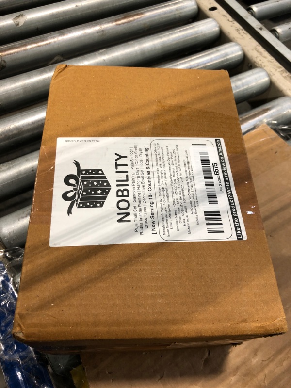 Photo 1 of ****6 PACKS****NOBILITY German Silver Diya with Red Gift Box Panchmukhi Dia Pooja Items Diwali Decoration Puja Gifts Handmade Oil Lamp Traditional Indian Deepawali Gift Items Pack of 6