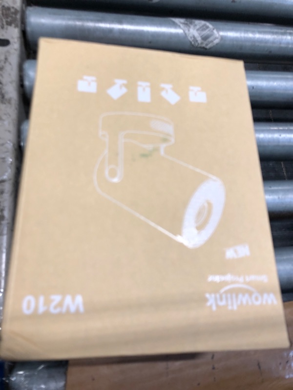 Photo 1 of [Built-in Apps & 2025 Upgraded] Mini Projector with WiFi 6 and Bluetooth 5.4 Support 4K 1080P Auto Keystone 180° Rotatable Projector Portable Compatibile with HDMI/TV Stick/Memory Stick/Laptop, White