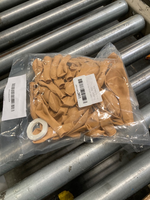 Photo 1 of **missing balloons** Nude Balloon Arch Garland Kit, 18 12 10 5 inch Apricot Balloons Different Sizes for Birthday Party Decorations