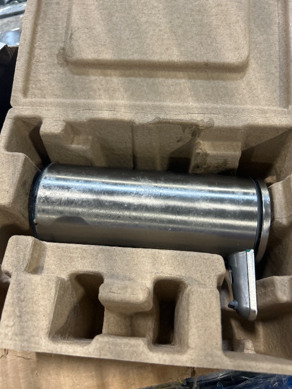 Photo 1 of ****VERY USED******simplehuman 9 oz. Touch-Free Automatic Rechargeable Sensor Pump, Brushed Stainless Steel, New