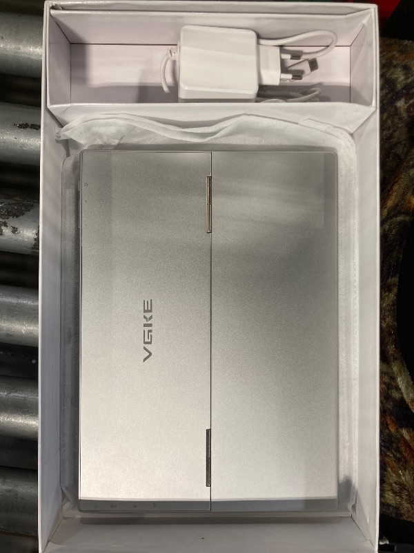 Photo 1 of ***FOR PARTS ONLY*** VGKE 2-in-1 Touch-Screen Laptop, 12.3" 3K IPS Tablet PC with Magnetic Keyboard, Celeron J4125 Up to 2.7Ghz, 8GB RAM, 256GB SSD, USB Type-C, Webcam, Silver