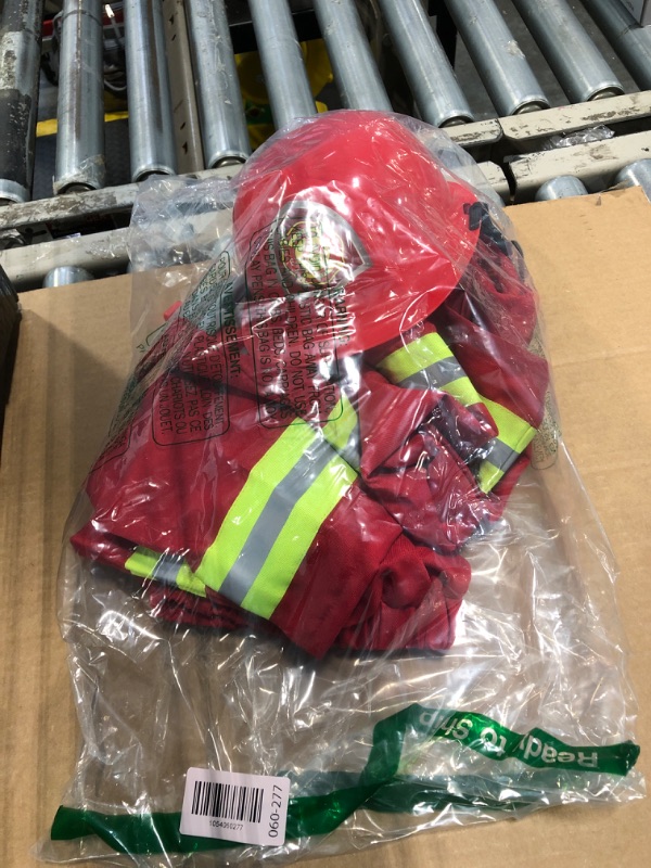 Photo 1 of ***PARTIAL SET***Seawhisper Toddler Firefighter Costume for Kids 3T Fire Fighter Fireman Costumes for Boys Halloween Outfit