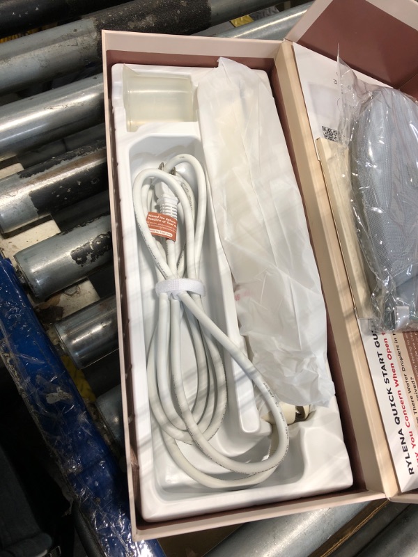 Photo 1 of ** CRACK ON HANDLE ** Travel Steamer Iron Portable, 180° Rotatable Press Iron Handheld, No Ironing Board Needed, 2X Larger Leak-Proof Tank, Quick De-Wrinkle, Sharp Creases, 3 Temp Settings, optional Steam, Home,Cruise,Dorm