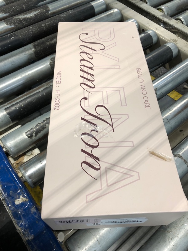 Photo 1 of ** CRACK ON HANDLE ** Travel Steamer Iron Portable, 180° Rotatable Press Iron Handheld, No Ironing Board Needed, 2X Larger Leak-Proof Tank, Quick De-Wrinkle, Sharp Creases, 3 Temp Settings, optional Steam, Home,Cruise,Dorm