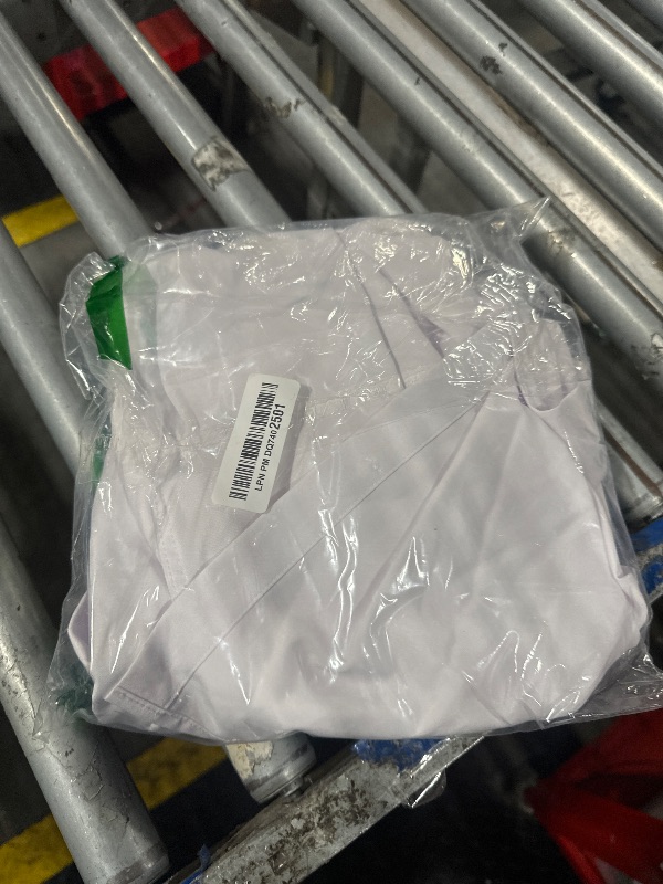 Photo 1 of *USED*
J.VER Men's Dress Shirts Solid Long Sleeve Stretch Wrinkle-Free Formal Shirt Business Casual Button Down Shirts White Large