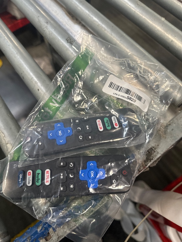 Photo 1 of (Pack of 2) Replacement Remote Control Only for Roku TV, Compatible for TCL Roku/Hisense Roku/Onn Roku/Sharp Roku/Element Roku/Westinghouse Roku/Philips Roku Smart TVs (Not for Roku Stick and Box)