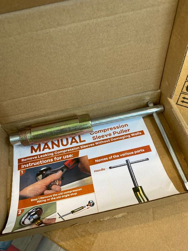 Photo 1 of *Missing Parts*
Compression Sleeve Puller Tool Remove Ferrule & Nut OF Pipe,Ferrule Puller For 1/2” Copper Water Compression Sleeve And 1/2” Copper Tubing,Compression Ring Removal Tool Ferrule Removal