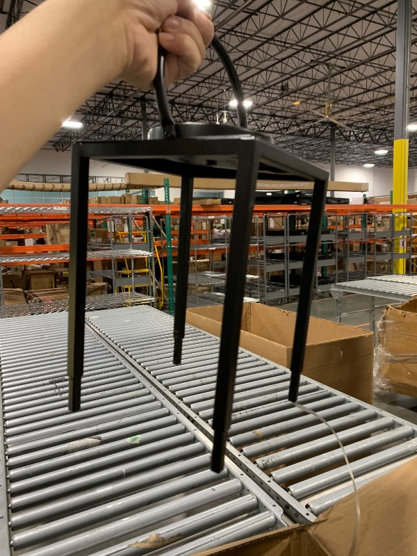 Photo 1 of *Minor Damage*
ALL FORTUNE Large Solar Outdoor Lanterns, 25" 16" Tall Farmhouse Black Metal Waterproof Decorative Lanterns with Solar Candles for Front Porch, Patio, Christmas, Fall Decor- Set of 2