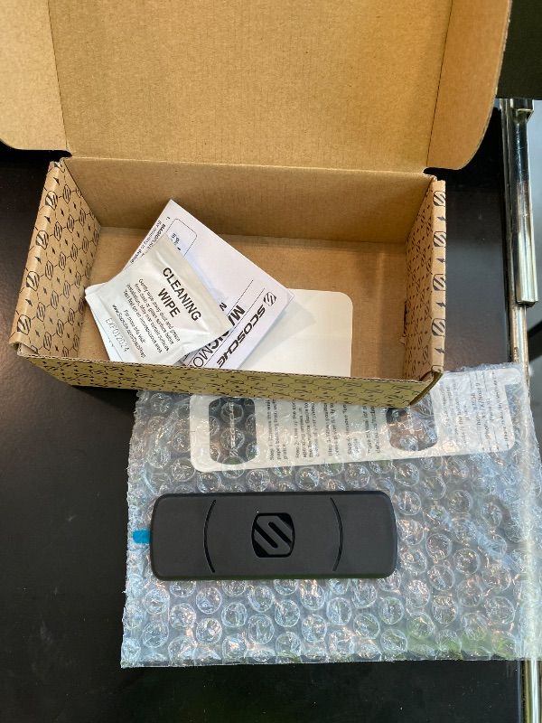 Photo 1 of **MISSING PIECES** Scosche MDMRK-XCES0 MagicMount Magnetic Mount Replacement Plate Kit for Phone Holders - Black