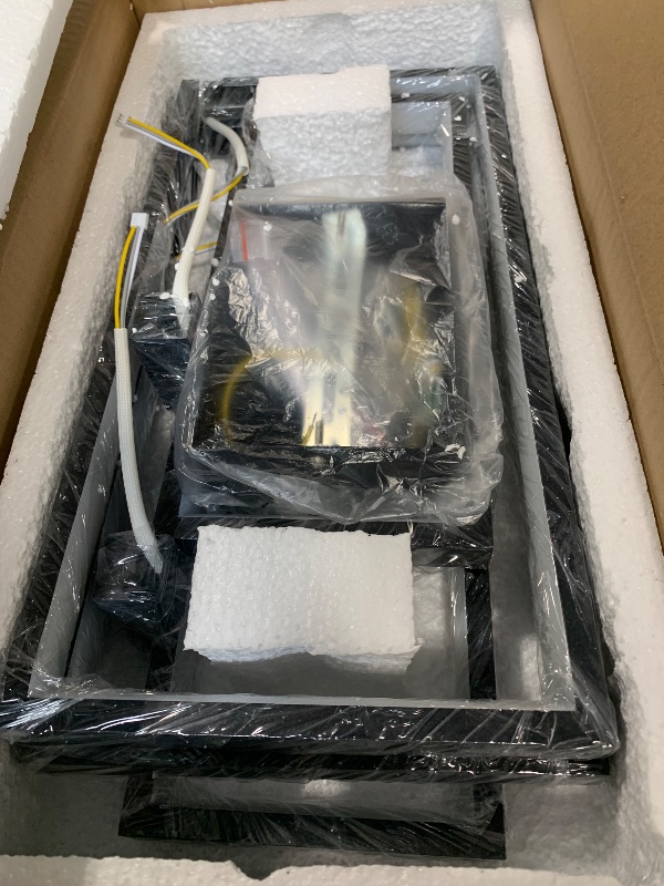 Photo 1 of ** BLACK**ULihaian Modern Light Fixture - 55W LED Ceiling Lamp Black Flush Mount Ceiling Light Fixtures,with Remote Control Dimmable Close to Ceiling Chandelier for Bedroom,Dining Room,Kitchen,Office (White)