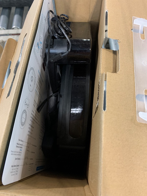 Photo 1 of **Missing remote control and boundary tape** Tikom Robot Vacuum and Mop Combo, 5000Pa Robotic Vacuum Cleaner, 150 Min Max, App & Remote Control, Ideal for Hard Floor, Carpet, Pet Hair, Self-Charge(G8000 Max)