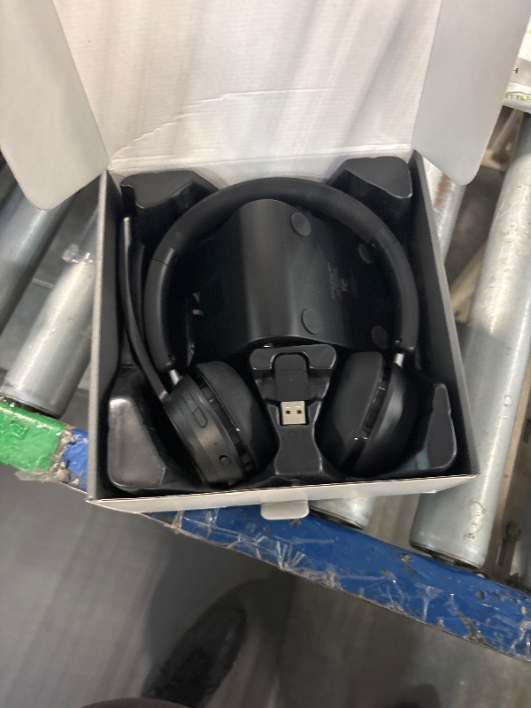 Photo 1 of (Upgraded Version) Wireless Headset, Bluetooth Headset with Noise Cancelling Microphone, Best Headphones with Mic Mute & USB Dongle for PC/Computer/Laptop/Cell Phones/Remote Work/Call Center