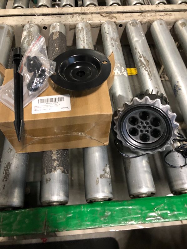 Photo 1 of ***DOES NOT WORK** PARTS ONLY**Lingvee Halloween Projector Light with 1 Film Slides Holiday LED Projector Lights Outdoor Reflectors Waterproof Landscape Decorative Rotation Lighting Movement Projection Lamp(Ghost)