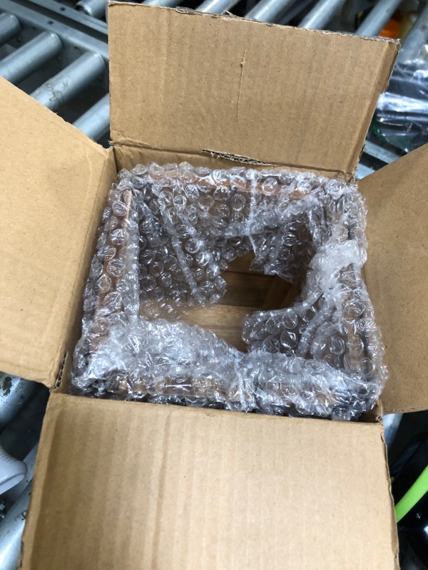 Photo 1 of **MISSING PARTS*HOLDER ONLY*LOHONER Wood Utensil Holder for Kitchen Counter, 360° Rotating Kitchen Utensil Holder, 7.2"x 6" Large Acacia Cooking Utensil Crock for Countertop (SQUARE)