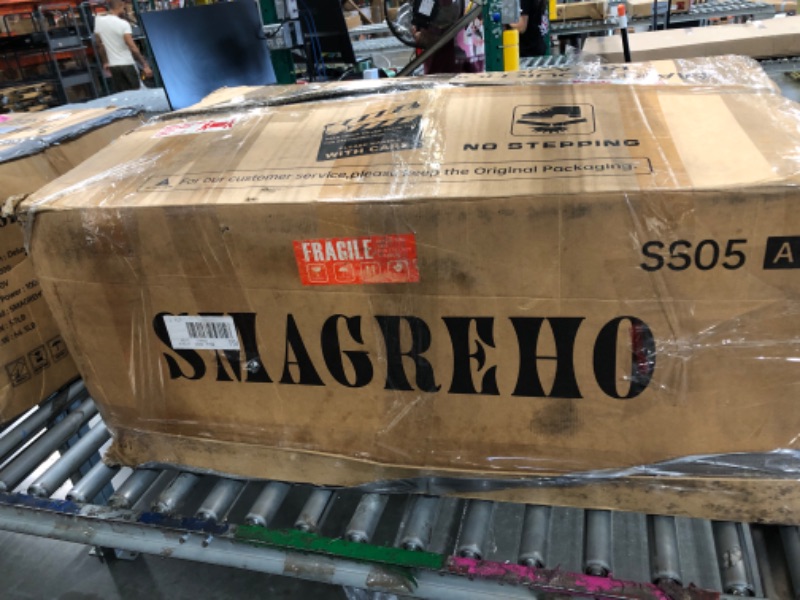 Photo 1 of ***02 boxes***SMAGREHO 2025 Zero Gravity Massage Chair Full Body, with 6 Auto Modes, Foot Massage, Waist Heating, Bluetooth, Black