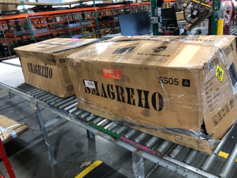 Photo 1 of ***02 boxes***SMAGREHO 2025 Zero Gravity Massage Chair Full Body, with 6 Auto Modes, Foot Massage, Waist Heating, Bluetooth, Black