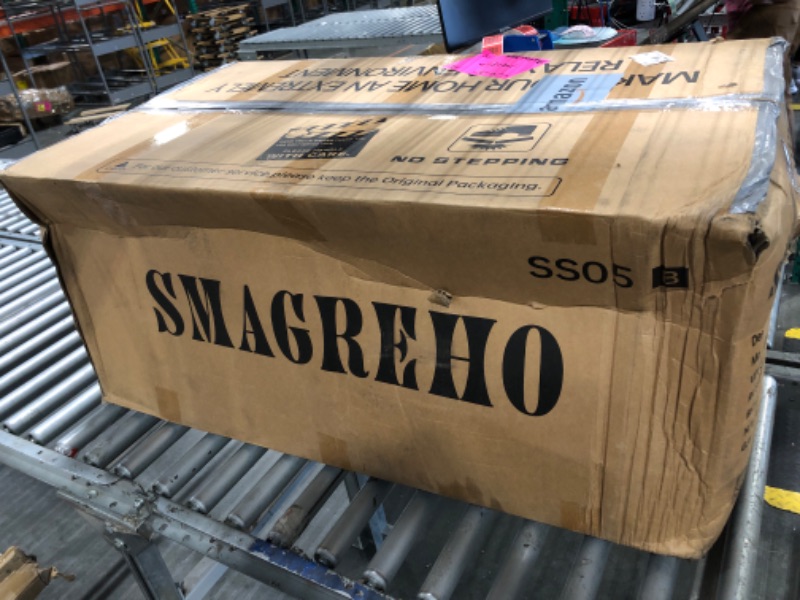 Photo 1 of ***02 boxes***SMAGREHO 2025 Zero Gravity Massage Chair Full Body, with 6 Auto Modes, Foot Massage, Waist Heating, Bluetooth, Black