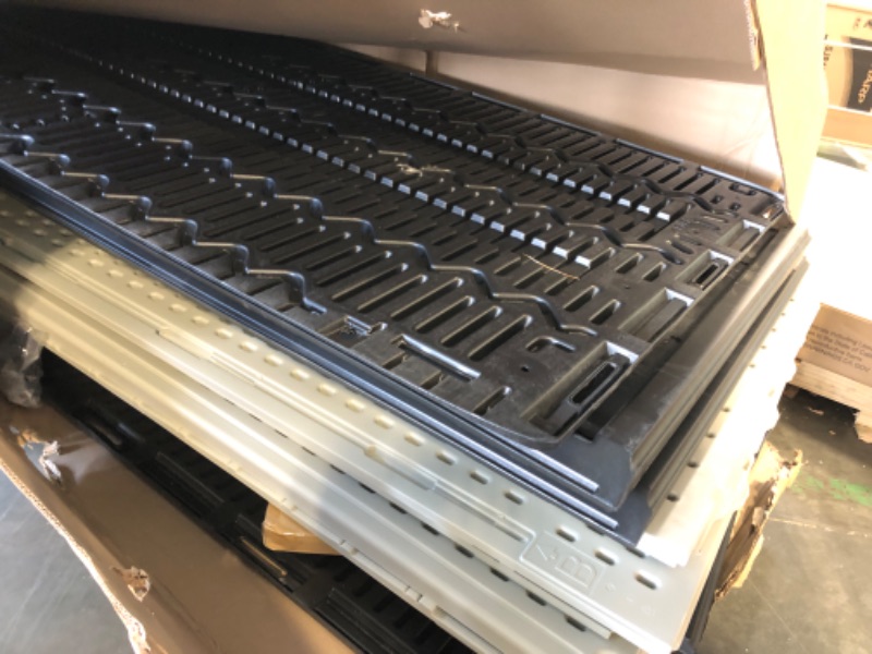 Photo 1 of ***MAY NEED A TRUCK***Rubbermaid 7 Foot by 7 Foot Weatherproof Outdoor Storage Shed for Garden Tools and Lawn Machinery Organization with Lockable Double Door Sandstone