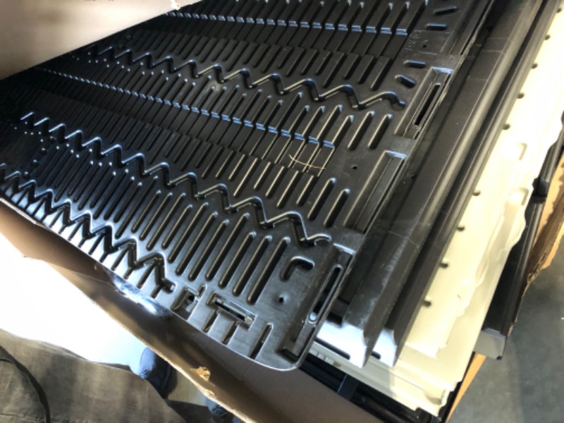 Photo 1 of ***MAY NEED A TRUCK***Rubbermaid 7 Foot by 7 Foot Weatherproof Outdoor Storage Shed for Garden Tools and Lawn Machinery Organization with Lockable Double Door Sandstone