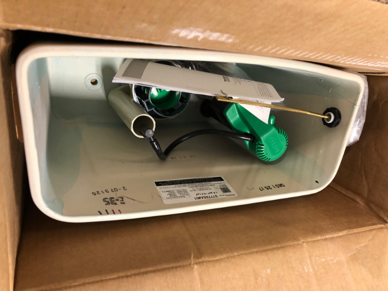 Photo 1 of ***02 BOXES***TOTO Drake Two-Piece Elongated 1.6 GPF TORNADO FLUSH Toilet with CEFIONTECT, Cotton White - CST776CSG#01