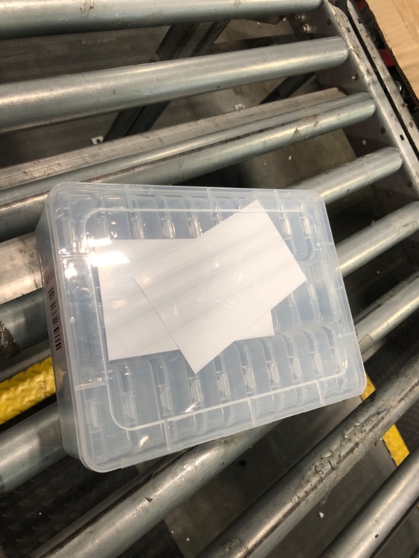 Photo 1 of *See Clerk Notes*
OUTUXED 2 Pack 36 Grids Clear Plastic Bead Organizer Box, Fishing Tackle Box Compartment Organizer with Adjustable Dividers for Jewelry, Art Craft, Bead Storage Containers with 5 Sheets Label Stickers