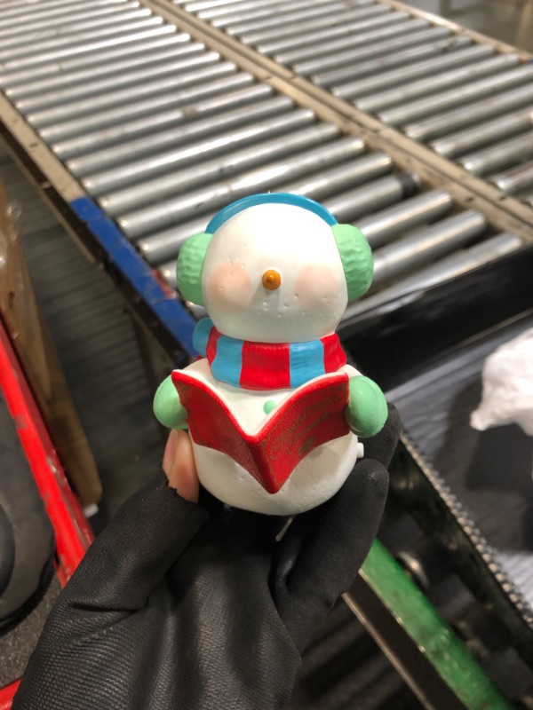 Photo 1 of ** missing cord**
Hallmark Keepsake Christmas Ornament 2024, Caroling Snowman Musical With Light, Snowman Collectors Gifts