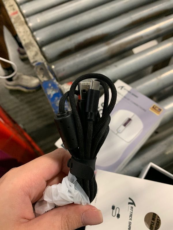 Photo 1 of ***MISSING PART**** **** MANBASNAKE Attack Shark X3MAX 49g Wireless Supelight Mouse, BT/2.4G Wireless/Wired Gaming Mouse, PAW3950 42K DPI Optical Sensor, 200h Battery, Programmable Mouse for PC/Mac/Win/Xbox (Black)