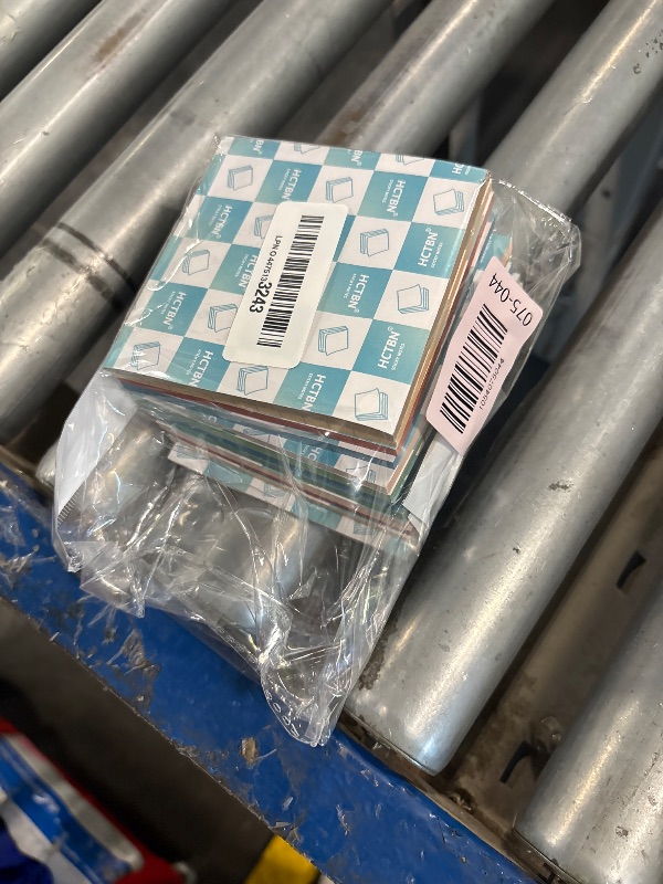 Photo 1 of (12 Pack) Lined Sticky Notes 4x4 in, Vintage Colors Self Sticky Notes Pad Its Super Sticking Power Memo Pads, 4x4 Large Square Sticky Notes for Office, Home, School, Meeting