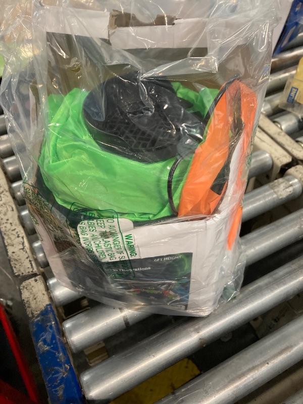 Photo 1 of ***CORRECT ITEM****6FT Halloween Inflatables Trunk or Treat Car Decorations Kit, Blow Up Witch with Dual Plug (Car & Home) Build-in 7 LEDs for Halloween SUV Vehicle & Indoor Outdoor Trick or Treat Party Décor