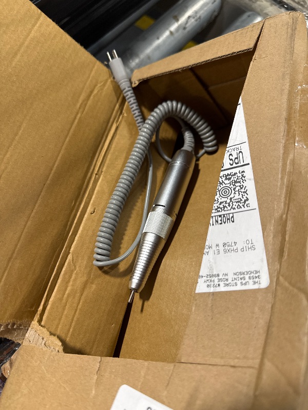 Photo 1 of (Need Portable Host) Updated Handpiece for AZ GOGO-102 Nail Drill Machine Part, AZ GOGO 30000 RPM Portable Nail Drill - for Updated 2 Jack Host