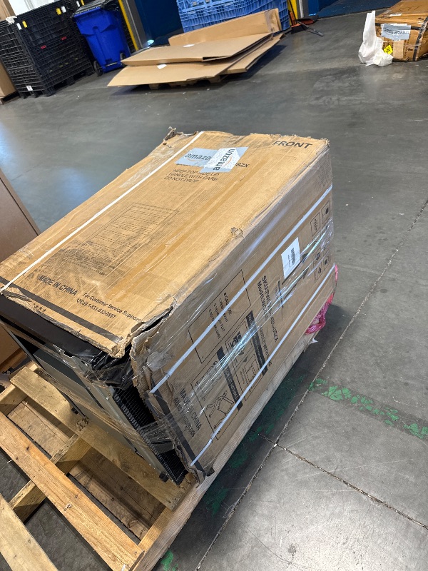 Photo 1 of **DENTED**24 Inch Dual Zone Wine Refrigerator, 54 Bottle Under Counter Wine Fridge for Built-in or Freestanding, Wine Cooler with Glass Door, Removable Shelves for Home, Office (Blcak)