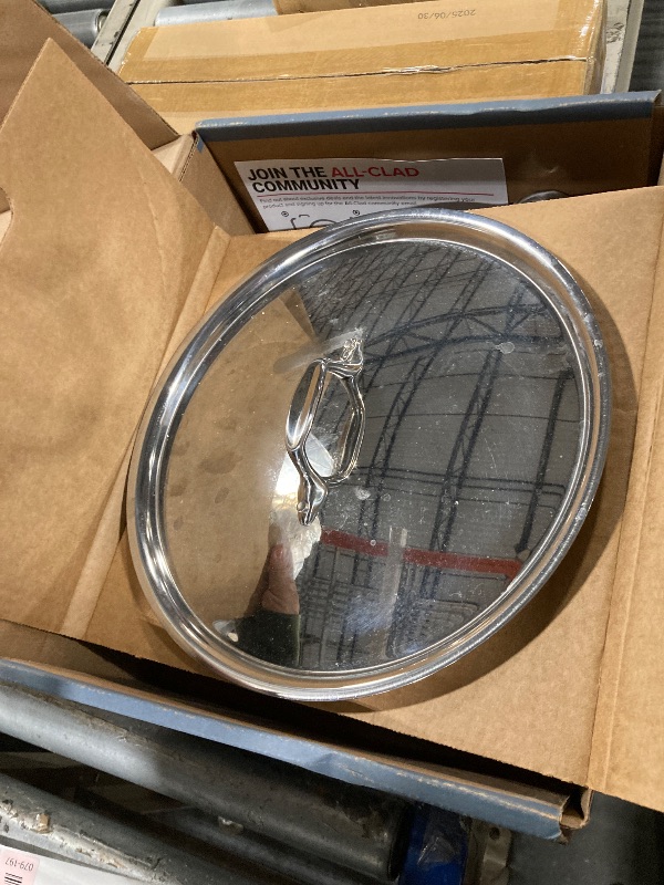 Photo 1 of ****CORRECT ITEM****All-Clad D3 3-Ply Stainless Steel Stockpot 6 Quart Induction Oven Broiler Safe 600F Pots and Pans, Cookware Silver