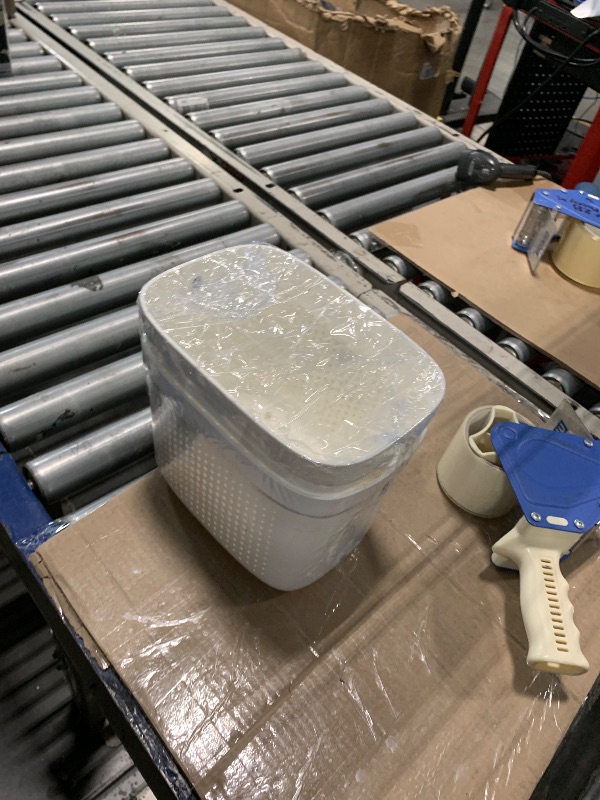 Photo 1 of ***NO HANDLES*** TAILI Portable Shower Caddy Basket Tote, 2 Pack Plastic Shower Basket with Handle, Dorm Room Essentials Toiletry Caddy for Dorm College Bathroom Cleaning Camping, Grey&White