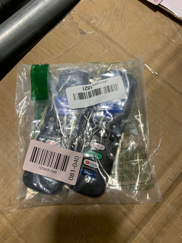 Photo 1 of (Pack of 2) Replacement Remote Control Only for Roku TV, Compatible for TCL Roku/Hisense Roku/Onn Roku/Sharp Roku/Element Roku/Westinghouse Roku/Philips Roku Smart TVs (Not for Roku Stick and Box)
