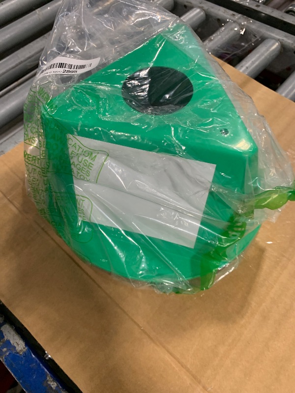 Photo 1 of ***ONLY ONE*** Global Industrial Inventory Control Cone W/Dry Erase Decals, 10" L x 10" W x 5" H, Lime, Lot of 5