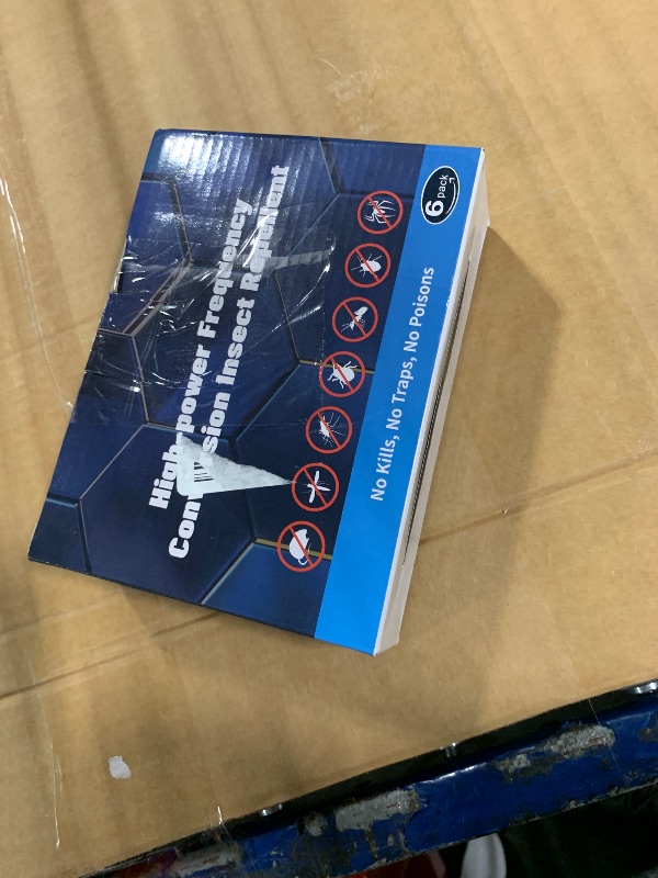 Photo 1 of (2025 Upgraded) Ultrasonic Insect & Pest Indoor Repeller, Plug-in Control Device Electronic Repellent for Rodent, Rats, Mice, Roaches, Bugs, Ants, Spiders, Mosquitoes, 2 Mode Switching (6 Pack)