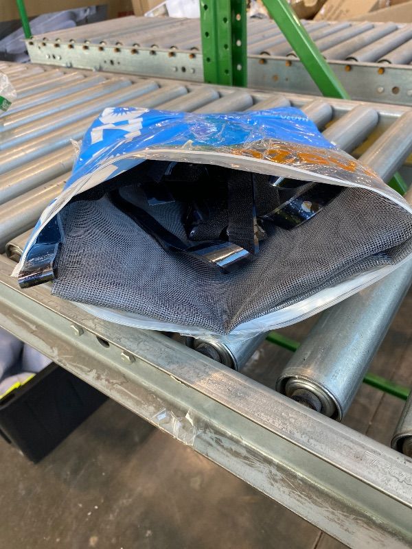 Photo 1 of *CHECK CLERK NOTES* MAGZO Magnetic Screen Door, Fits Door Size 48 x 80 Inches, Actual Screen Size 50 x 81 Inches Reinforced Fiberglass Mesh Curtain for Front and Entry Entrance Mesh with Full Frame Hook & Loop, Gray