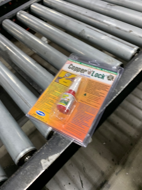 Photo 1 of ComStar Copper Lock, No Heat Solder for Copper & Brass Pipes, Instant Leak-Proof Seal Up to 500 PSI, Handles All Refrigerants, Withstands -60°F to 300°F,10 ml Bonding Solution for HVAC (10-801)