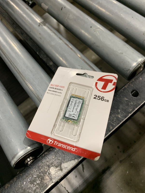 Photo 1 of Transcend 256GB M.2 2242 SATA III SSD with Dram Cache, Up to 530MB/s, Compatible w/Ultrabook/Laptop/PC/Desktop, 3D TLC NAND Flash Internal Solid State Drive, LDPC Error Correction, SLC Cache, B+M Key