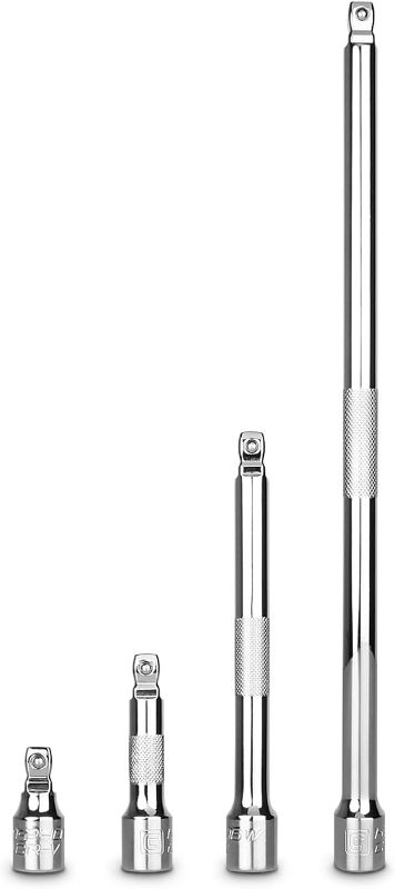 Photo 1 of Capri Tools 182623 3/8-Inch Drive Wobble Extension Bar Set, 4-Piece (1-2400)