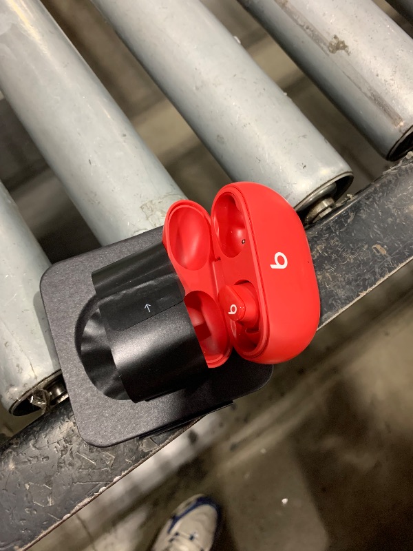 Photo 1 of Beats Studio Buds - True Wireless Noise Cancelling Earbuds - Compatible with Apple & Android, Built-in Microphone, IPX4 Rating, Sweat Resistant Earphones, Class 1 Bluetooth Headphones - Red