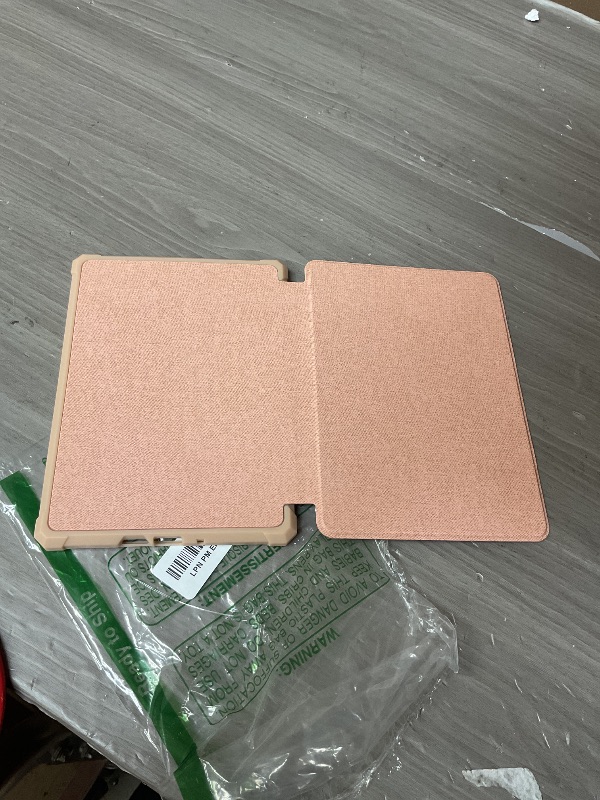 Photo 1 of CoBak Case for Kindle Paperwhite (6.8" 11th Generation 2021 Released) & Paperwhite Signature Edition- New PU Leather Cover and Clear Soft Silicone Back Cover with Auto Sleep Wake Feature light pink 